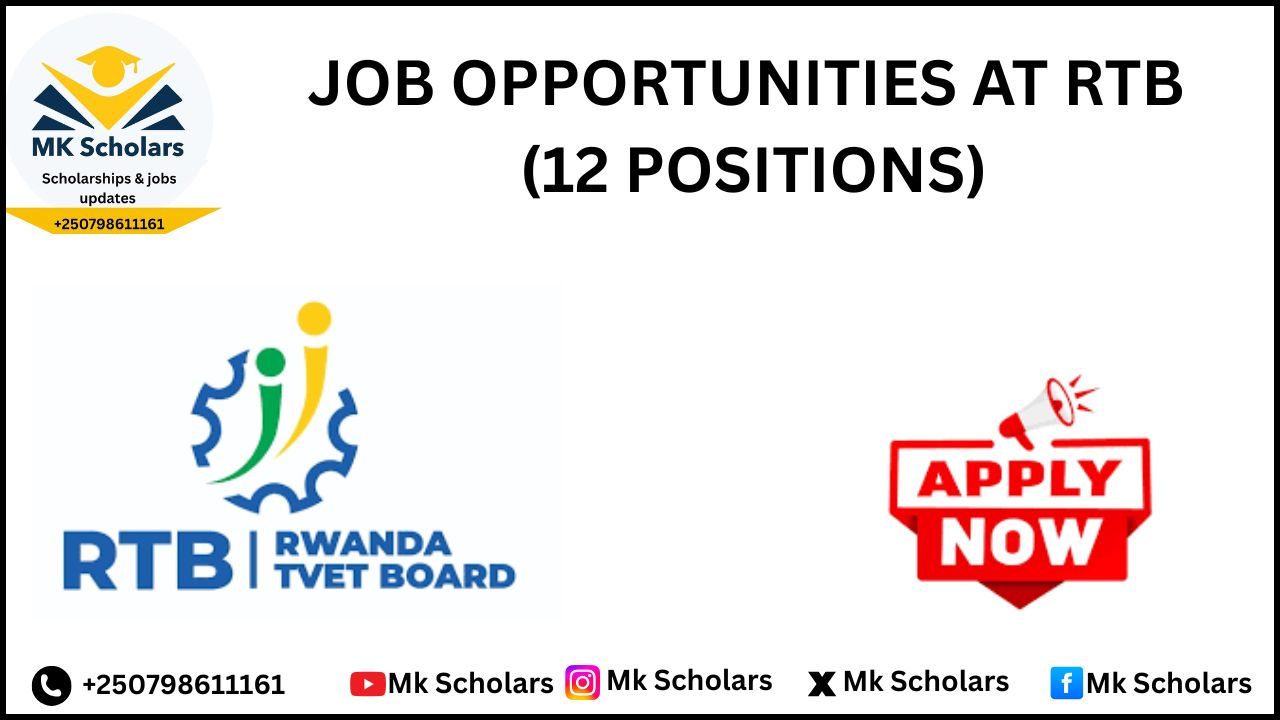 JOB OPPORTUNITIES AT RTB